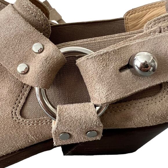 Rag & Bone Western Harness Booties Size 37.5 - Picture 13 of 16